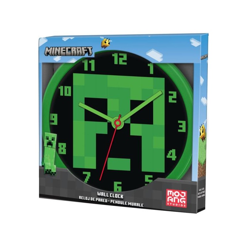 Zegar ścienny Minecraft
