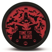 "Time for a Hero" Zegar Biurkowy Batman