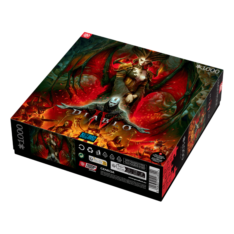 Gaming Puzzle: Diablo IV Lilith Composition Puzzles 1000