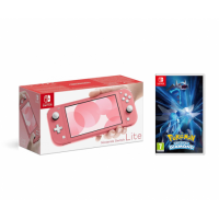 Nintendo Switch Lite Coral + Pokemon Brilliant Diamond