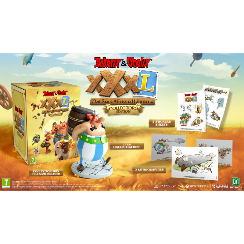 Asterix & Obelix XXXL: Baran z Hibernii Edycja Kolekcjonerska PL SWITCH
