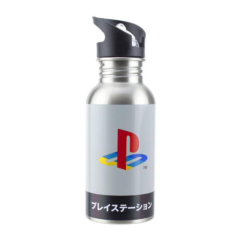 Butelka metalowa Playstation ze słomką - Heritage