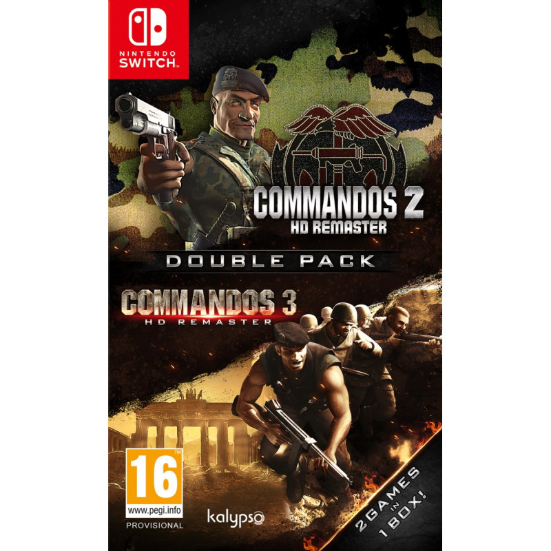 Commandos 2 & Commandos 3 HD Remaster Double Pack SWITCH