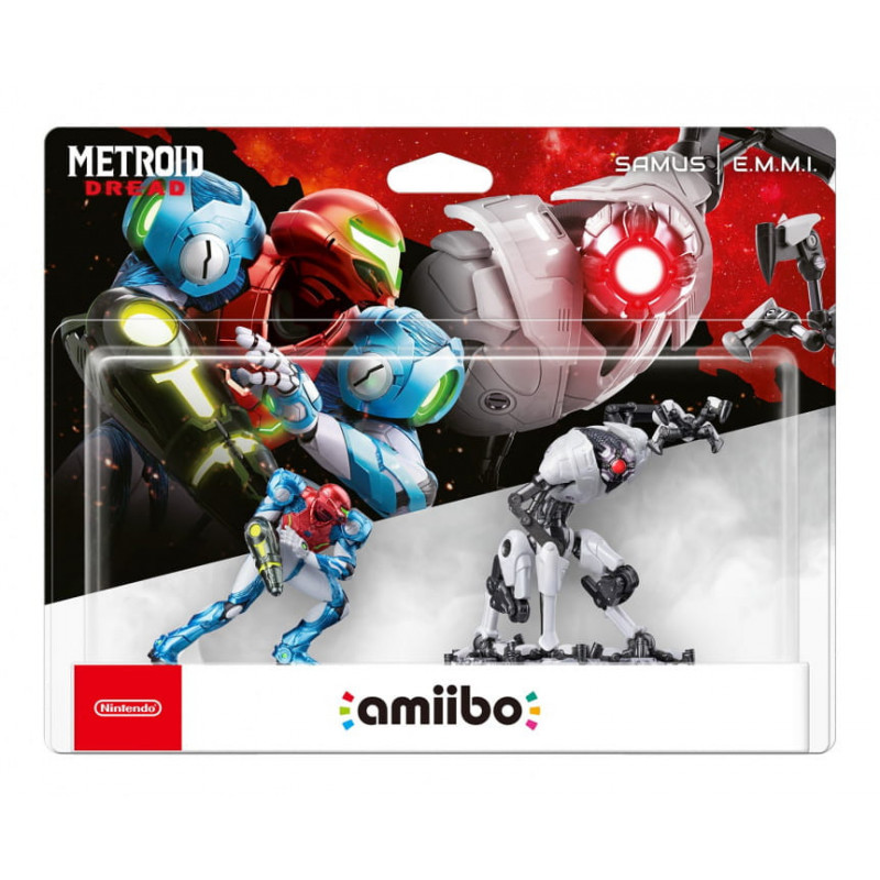 Amiibo Metroid Dread Samus & E.M.M.I. 2in1