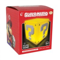 lampka Super Mario mini znak zapytania z dźwiękiem